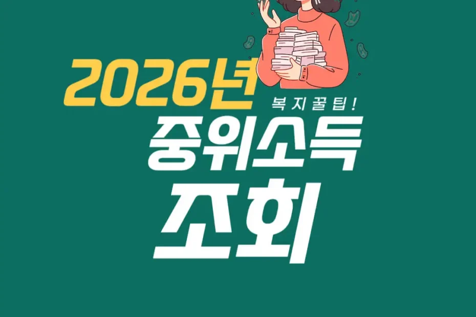 2026년 중위소득