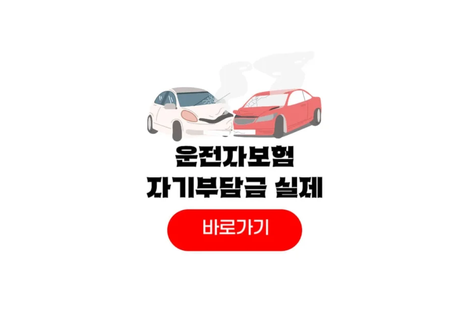 2026 운전자보험 자기부담금
