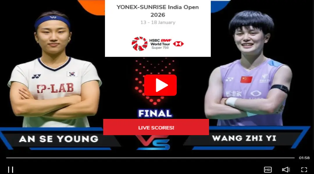 안세영 인도오픈 결승전