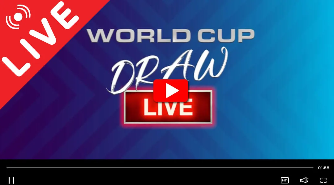 월드컵 조추첨 생방송