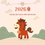 2026년 새해 인사말 무료 이미지 연말 인사 문구 신년 인사말 새해 인사말