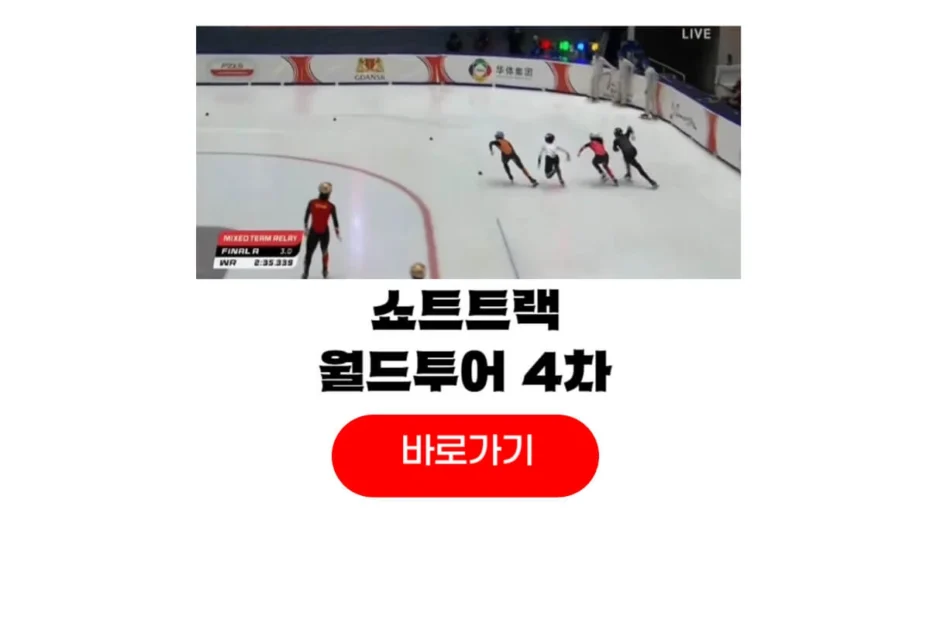 쇼트트랙 월드투어 4차