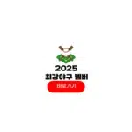 2025 최강야구 멤버
