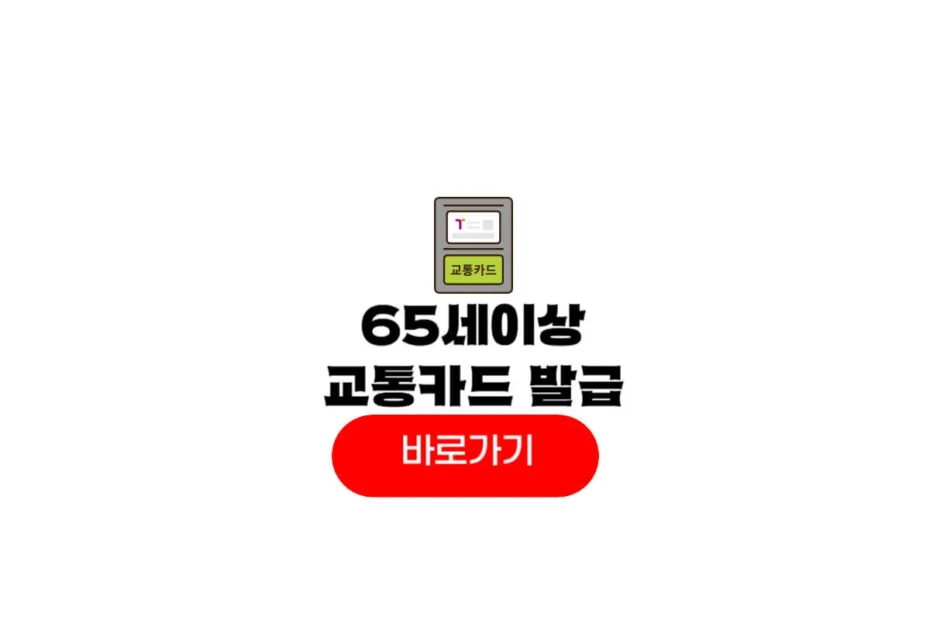 65세 이상 교통카드