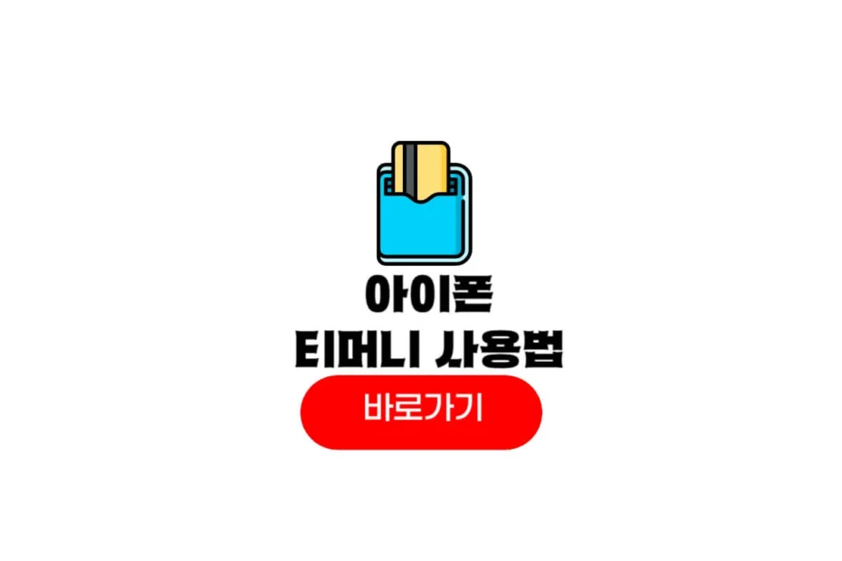 아이폰 티머니 사용법
