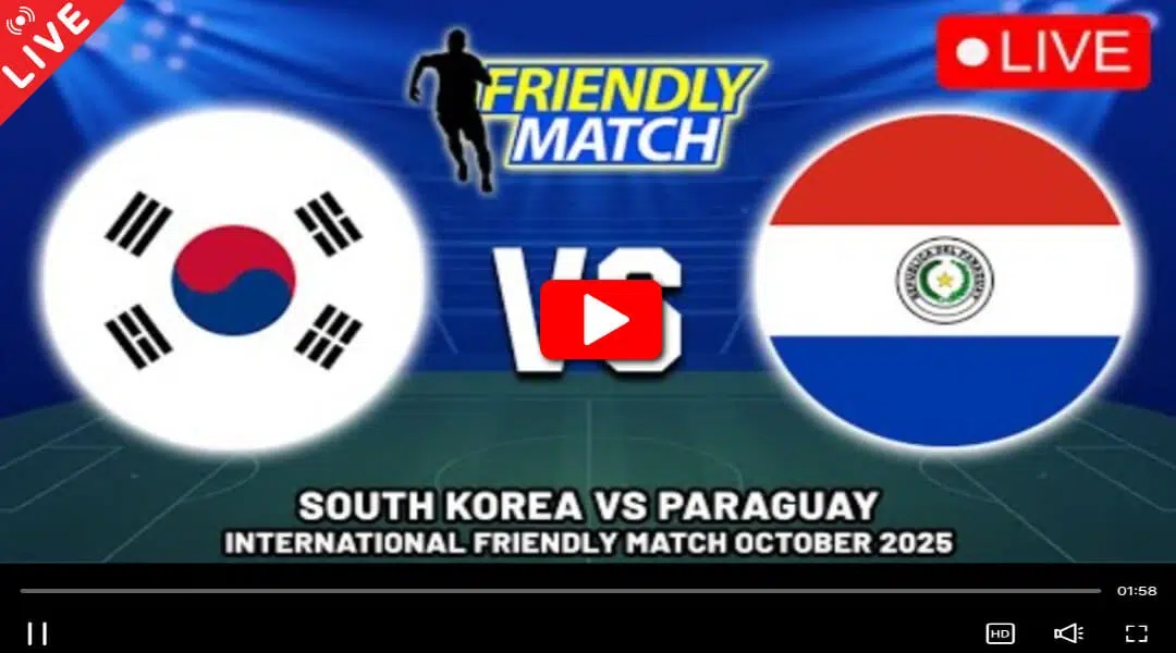 티빙 파라과이전 생방송