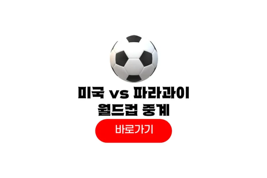 2026년 06월 13일 미국 파라과이