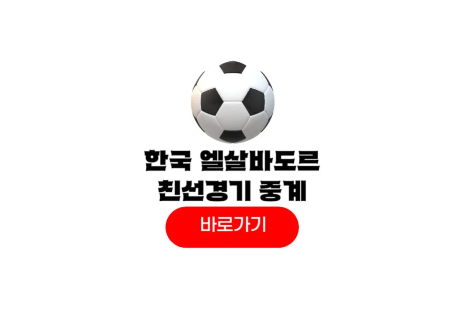 2026년 06월 04일 대한민국 엘살바도르