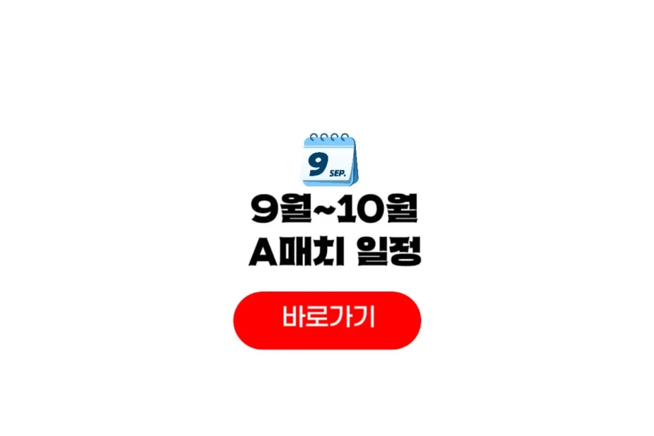 9월 a매치