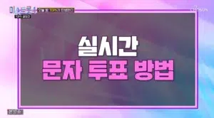 미스트롯4 문자투표하기