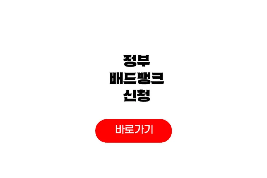 정부 배드뱅크 대상자