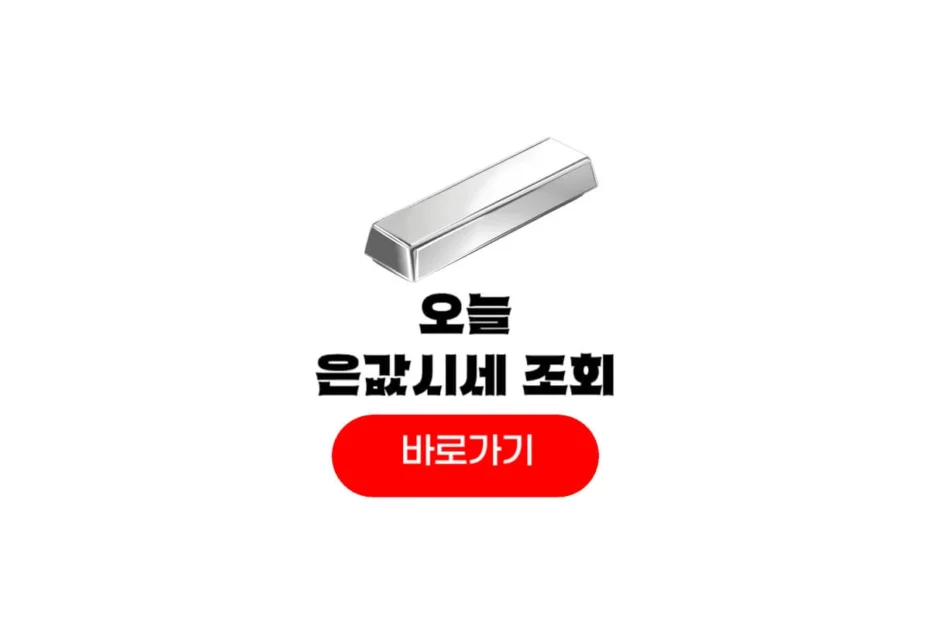 오늘 은값시세