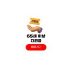 65세이상 지원금 4가지 신청 방법 5만원 10만원 지급 대상 65세이상 지원금