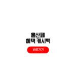 울산페이 혜택 캐시백 가맹점 사용처 찾는법 울산페이 혜택