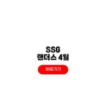 SSG 랜더스 홈경기 일정 4월 티켓 예매 방법 SSG 랜더스 홈경기 일정