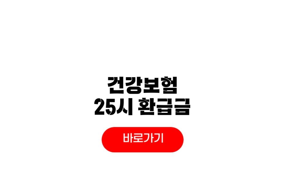 건강보험 25시
