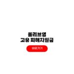 올리브영 고유가피해지원금 사용 직영점 가맹점 매장 찾는법 올리브영 고유가피해지원금