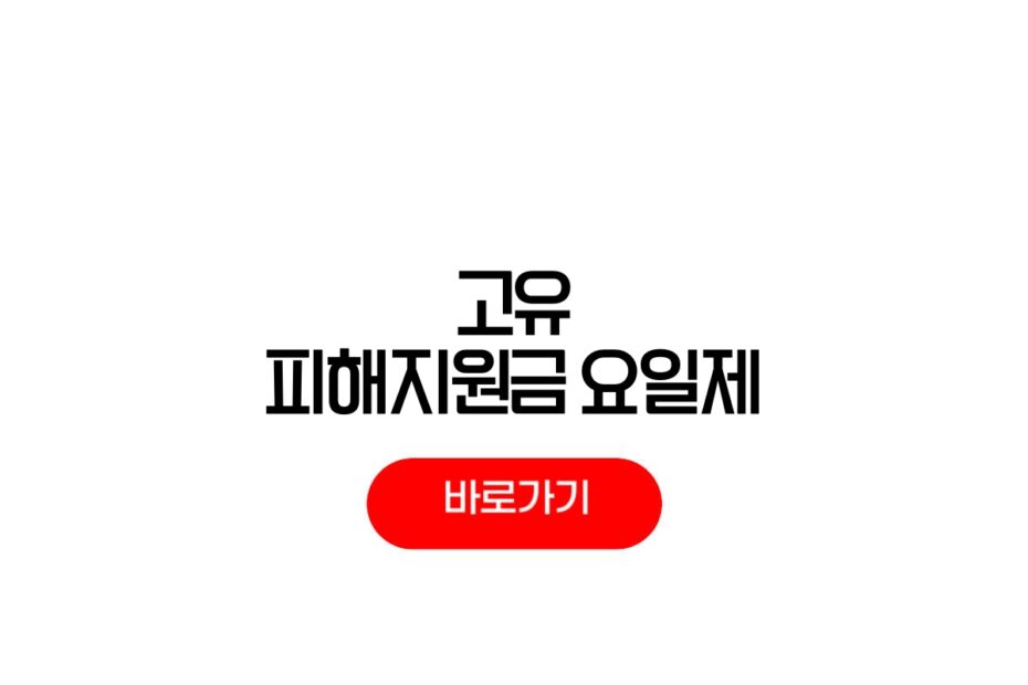 고유가 피해지원금 5부제