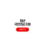 청년 국민연금 가입방법 지원대상 2027년 청년연금 신청 조건 청년 국민연금 가입방법