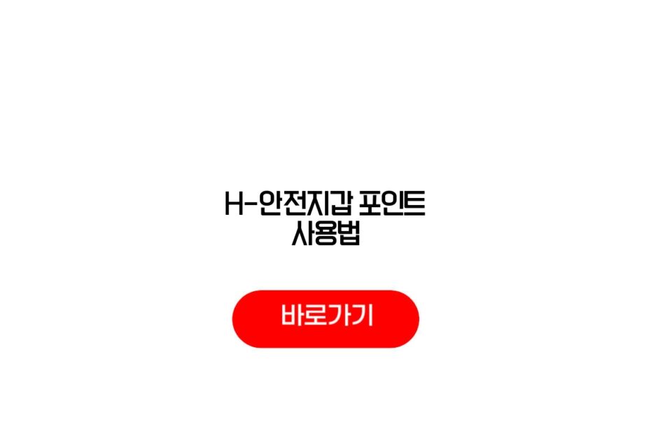 H-안전지갑 포인트 사용법