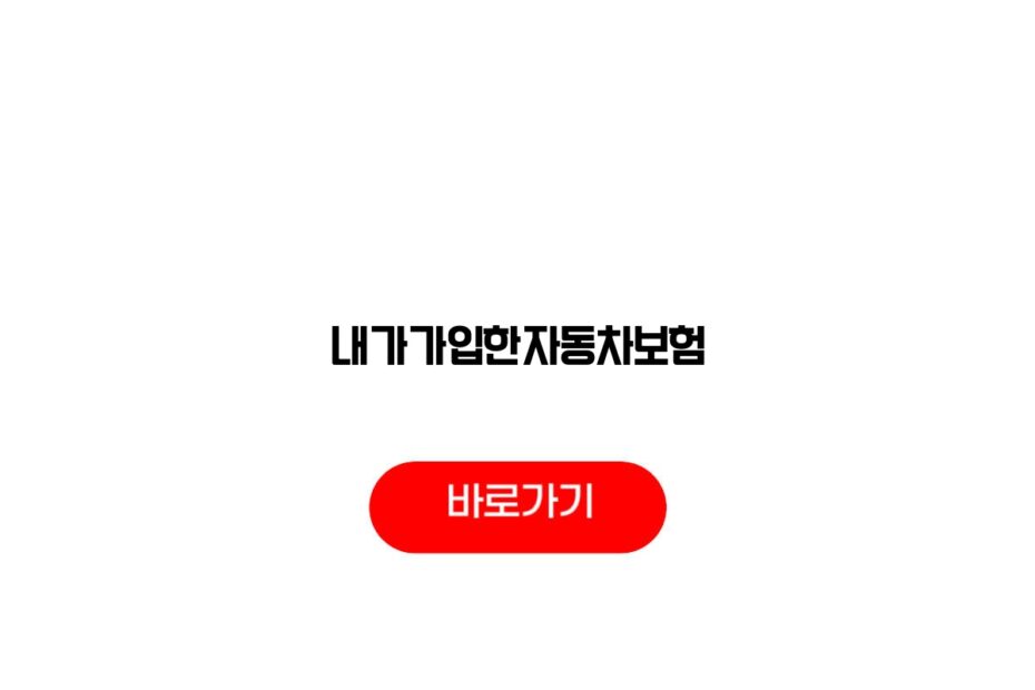 내가가입한자동차보험