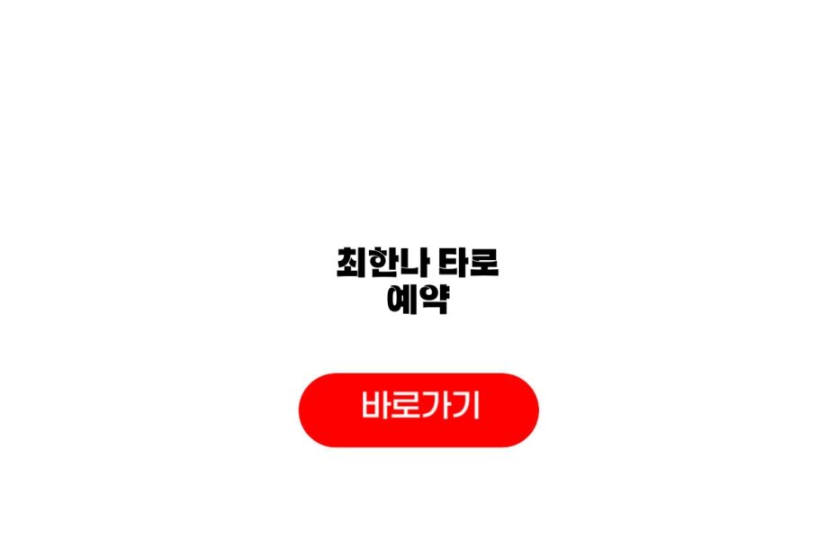 최한나 타로 예약