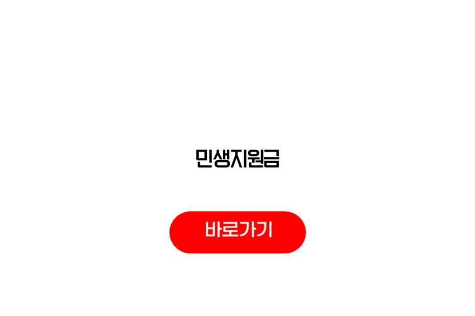 민생지원금