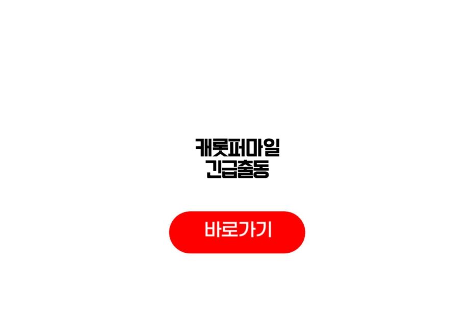 캐롯퍼마일 긴급출동