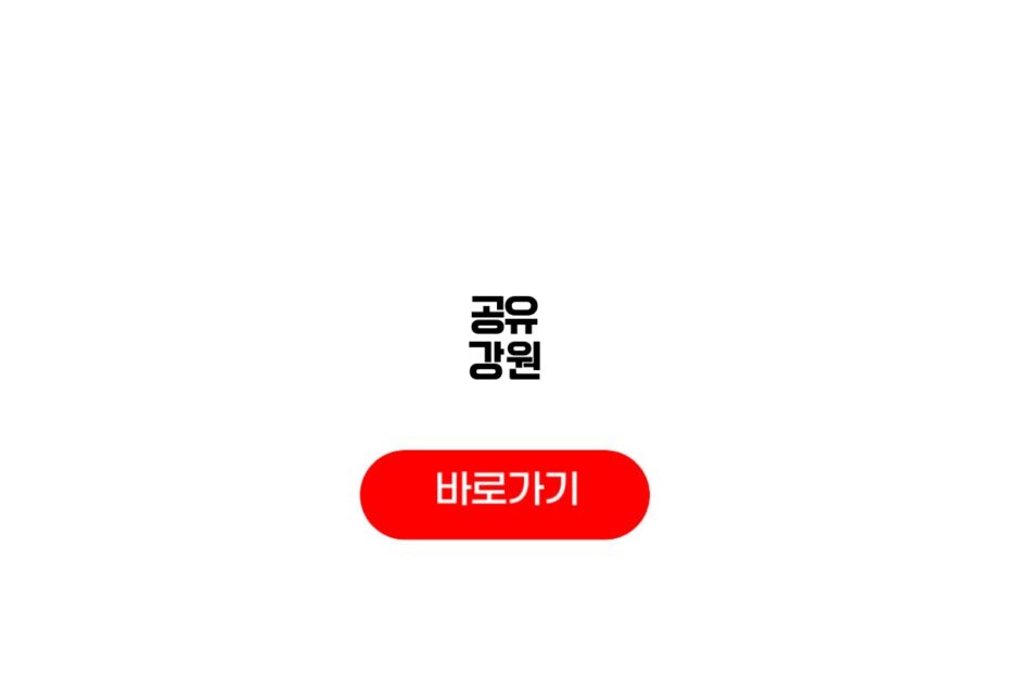 공유 강원