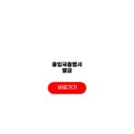 출입국증명서 발급 절차 수수료 정부24시 준비물 출입국증명서 발급