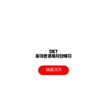 SKT 휴대폰결제차단해지 설정방법 결제수단 한도조정 결제관리 SKT 휴대폰결제차단해지