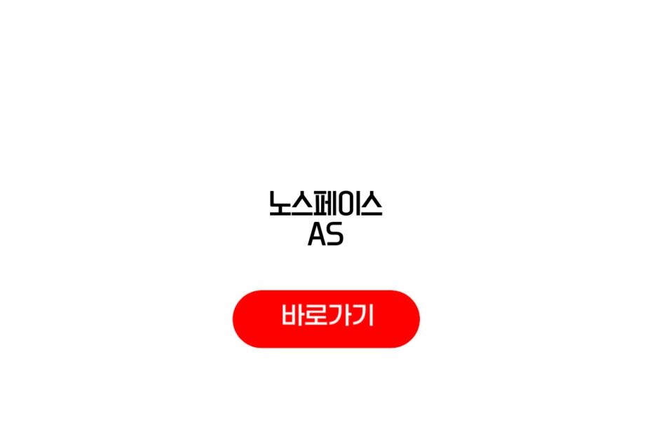 노스페이스 AS