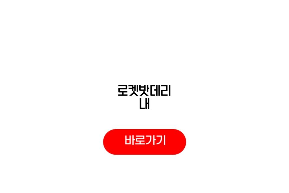 로켓밧데리 내