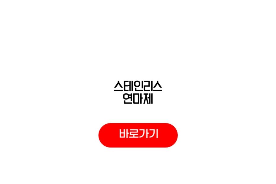 스테인리스 연마제